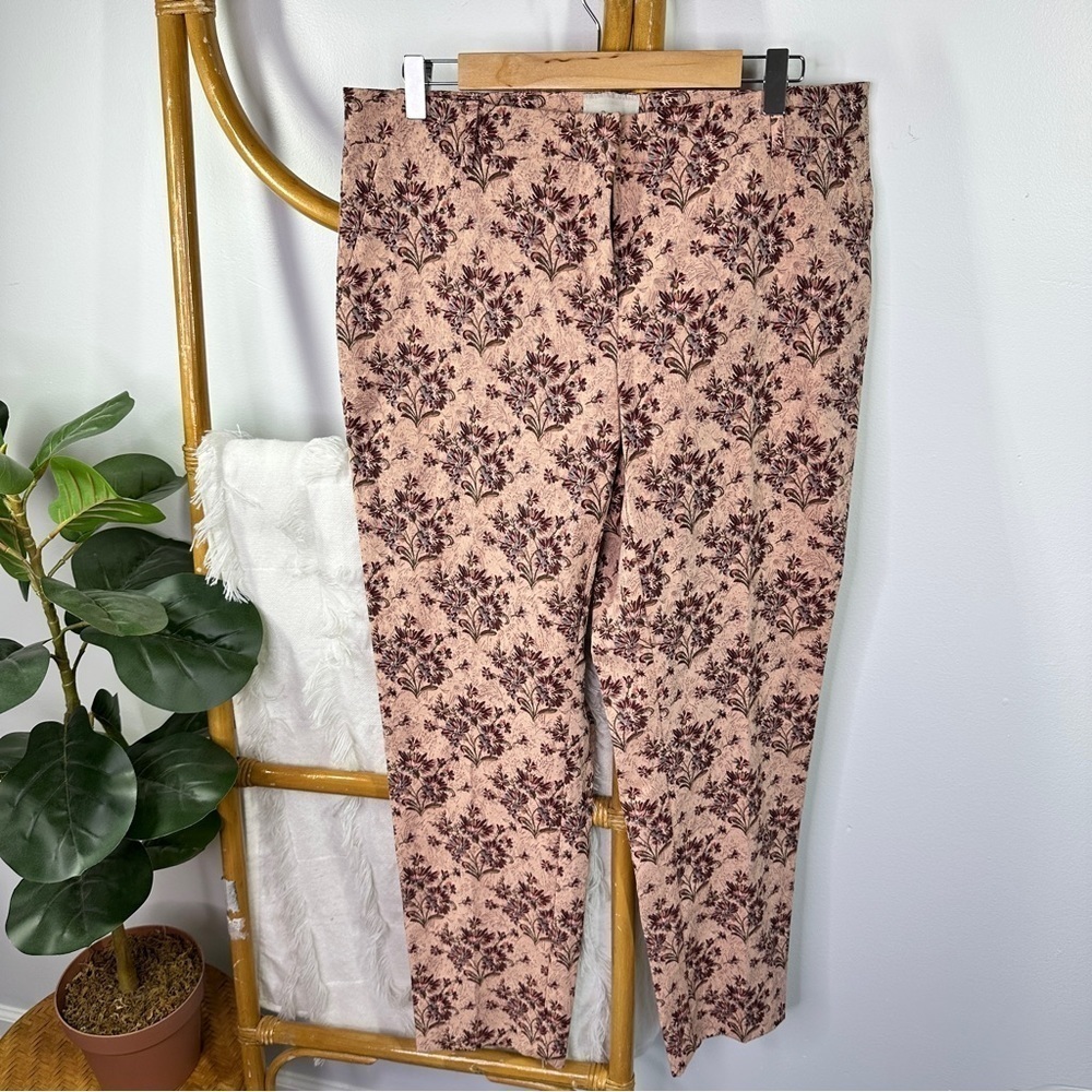 NWT Ottod’Ame Pink Floral Pants sz 48